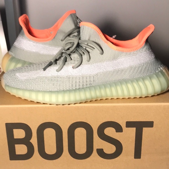 Yeezy desert sage 9.5, DS, have receipt - Picture 1 of 6